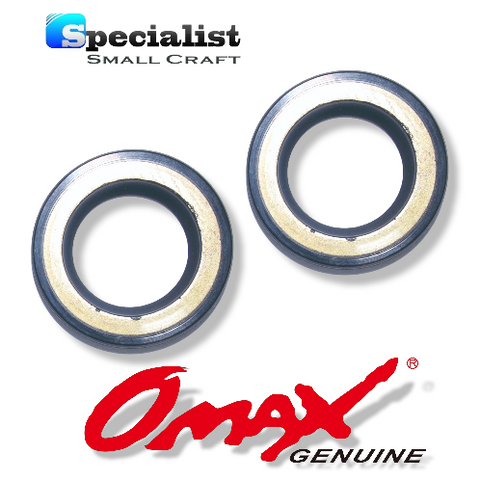 2x OMAX Lower Unit Oil Seals to fit Yamaha / Selva 70-100hp replacing Pt. No. 93101-25M03