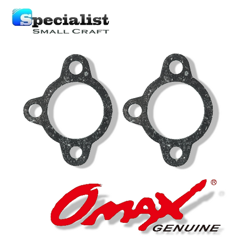 2x OMAX Thermostat Gaskets to suit Yamaha & Selva F6-F9.9 Outboards, replacing Pt. No. 6G8-12414-00