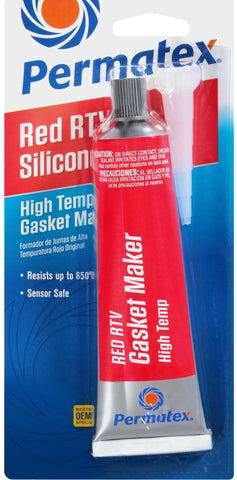 Permatex® High-Temp Red RTV Silicone Gasket Maker