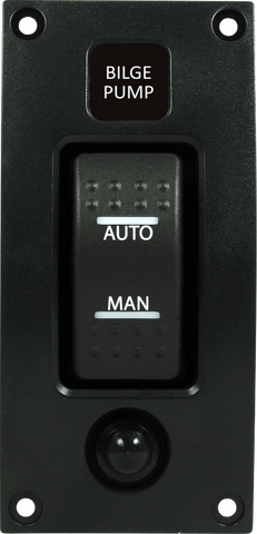 IP66 Modular Auto / Manual Bilge Pump Switch Panel