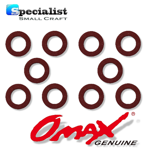 10x OMAX Sump / Lower Unit Oil Seal Gaskets to suit Suzuki Outboards, replacing 59178-97J00