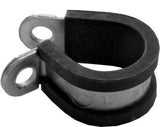 Stainless Steel, Rubber-Lined P-Clips