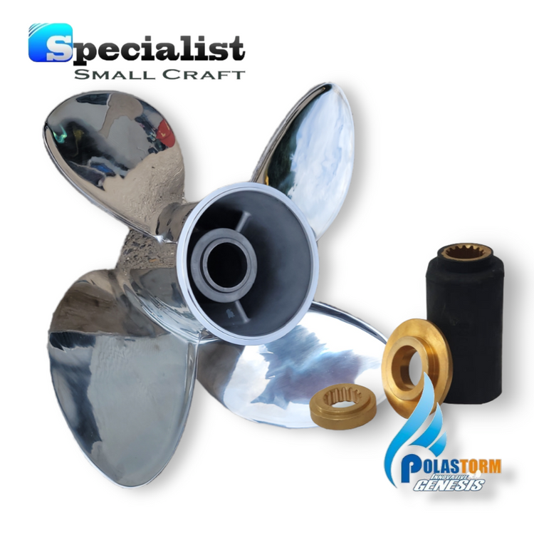 Benefits of a 4 blade outboard propeller