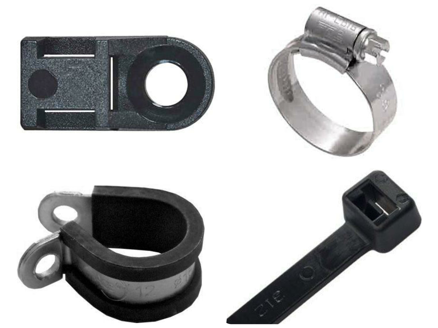 Clamps, Cable Wrap & Ties