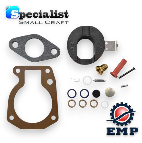 EMP Carburetor Repair Kit for Johnson Evinrude 2-cylinder, 2.5-7.5hp outboards