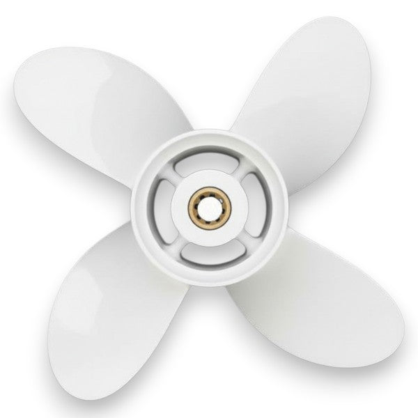 Yamaha & Selva 8-20hp Titanium Aluminium 4-Blade Pressed Hub Propellers