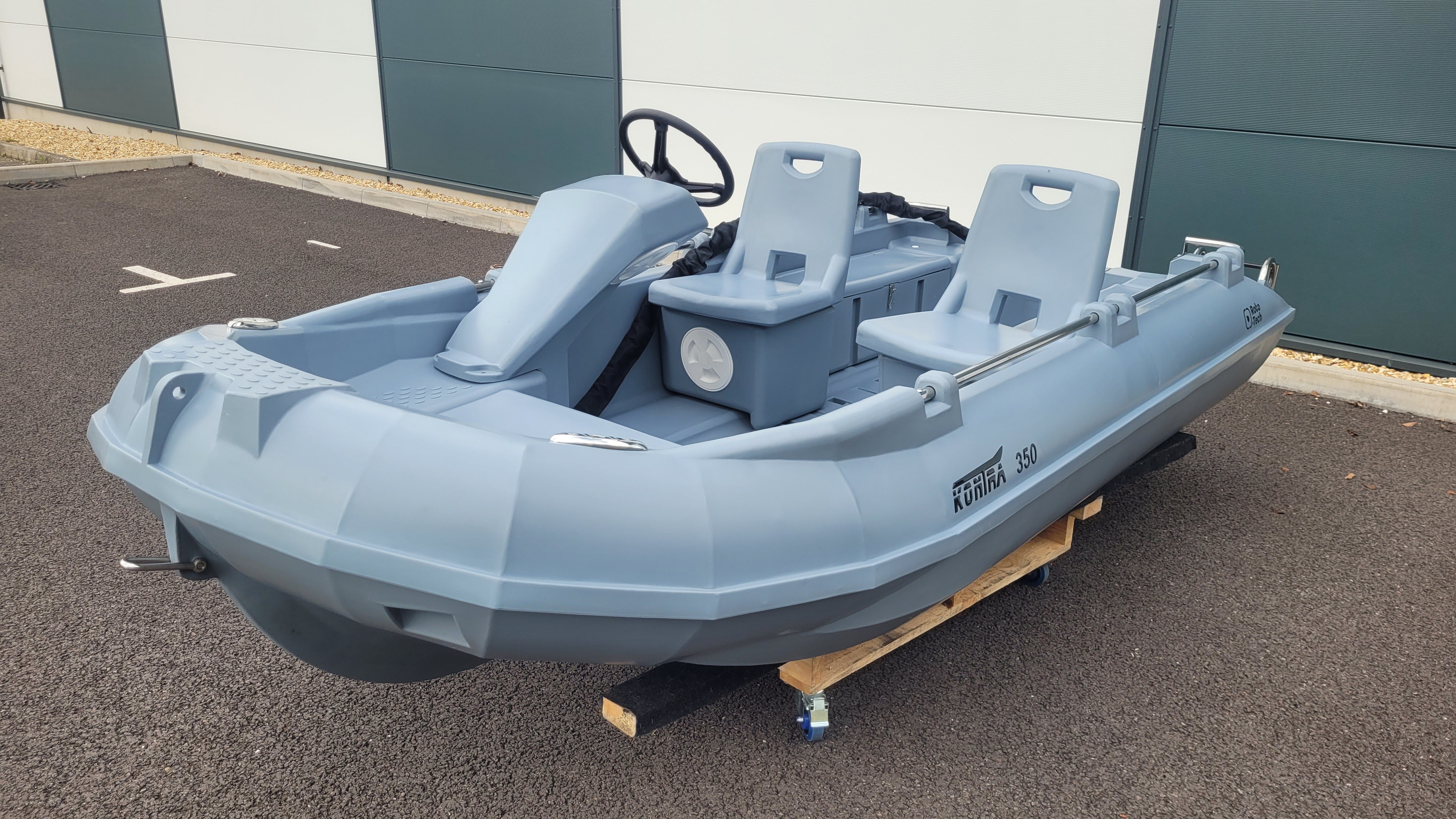 Roto-Tech Kontra 350 rib rhib 3.5m sail training safety boat whaly pioner rigiflex rigi-flex