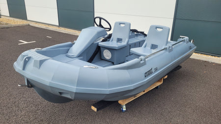 Roto-Tech Kontra 350 rib rhib 3.5m sail training safety boat whaly pioner rigiflex rigi-flex