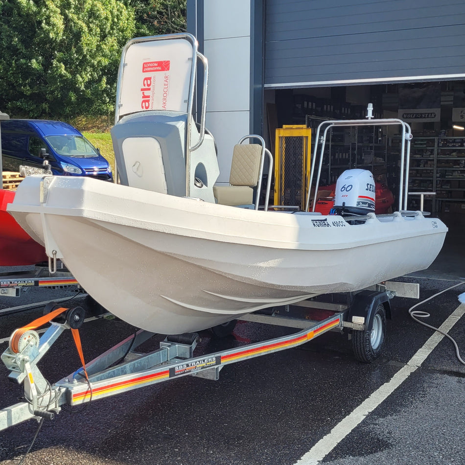 Roto-Tech Kontra 450CC Centre Jockey Console rib rhib 4.5m sail training safety boat