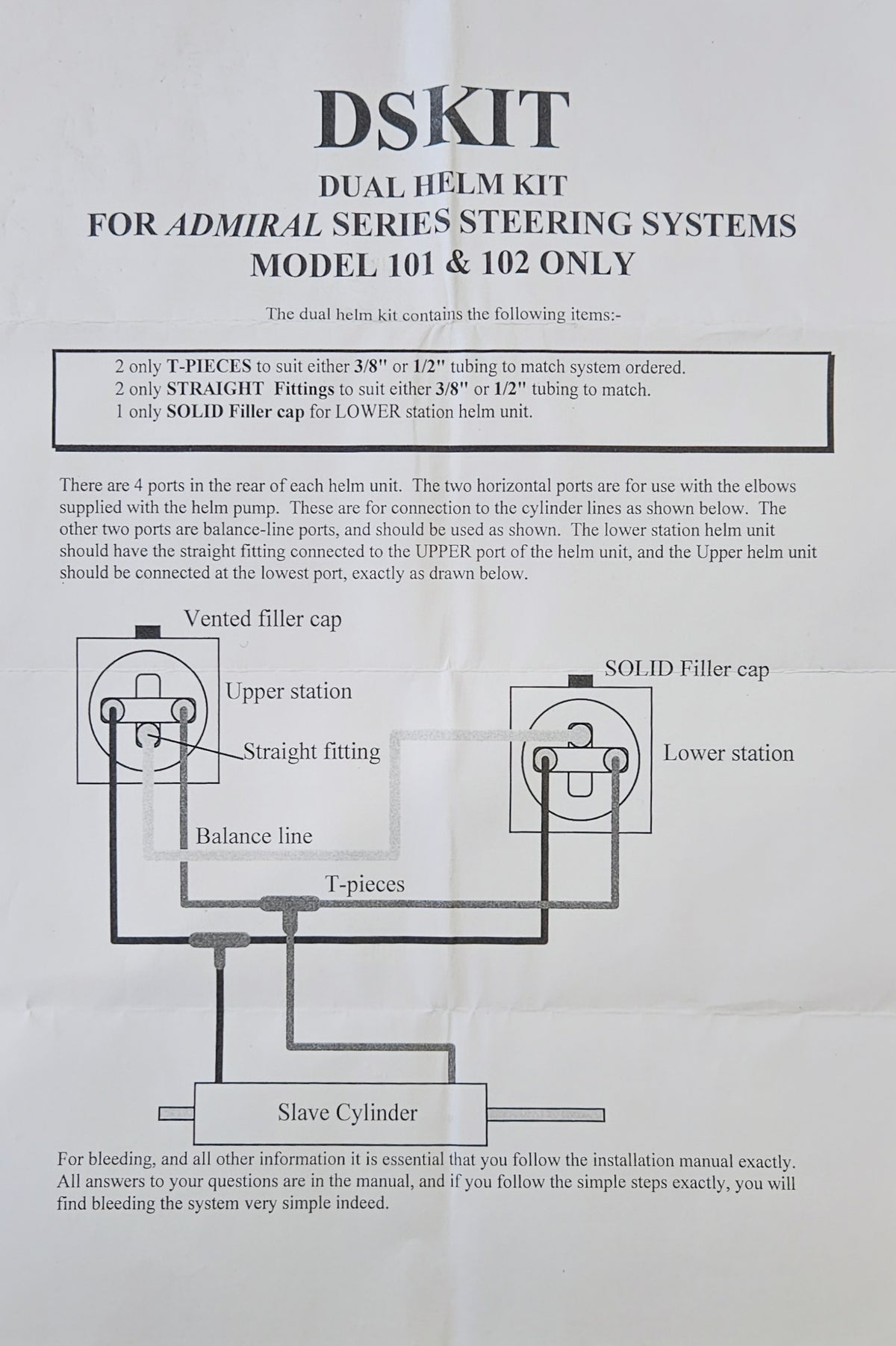 HyDrive N12 Dual Station Kit for twin helm positions – Specialist Small ...