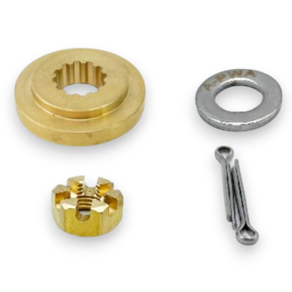 PolaStorm Propeller Fitting Kit: Mercury/Mariner, Tohatsu & Evinrude 4-6hp with 12 Tooth Spline