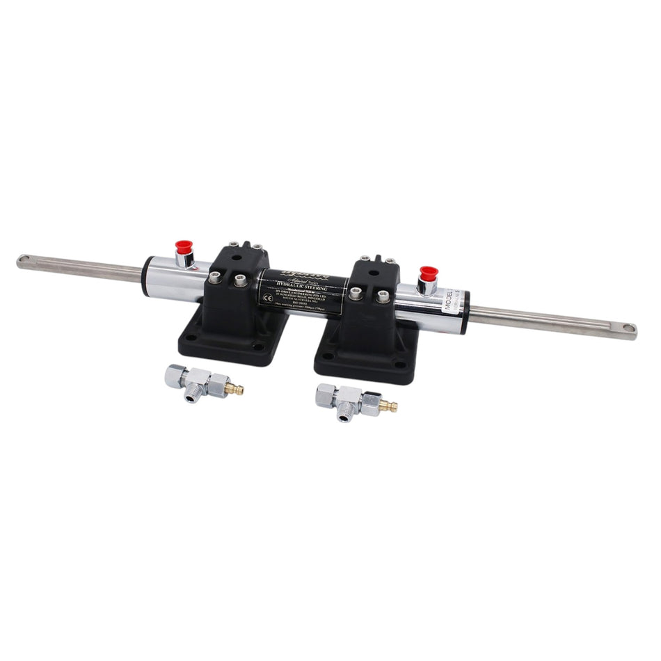 Replacement HyDrive Double Ended 8" stroke Steering Cylinder