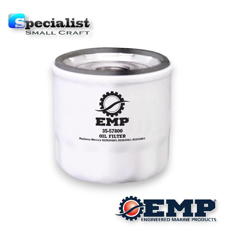 Oil Filter for small - medium 4-Stroke Mercury / Mariner / Tohatsu / Honda / BRP Outboards