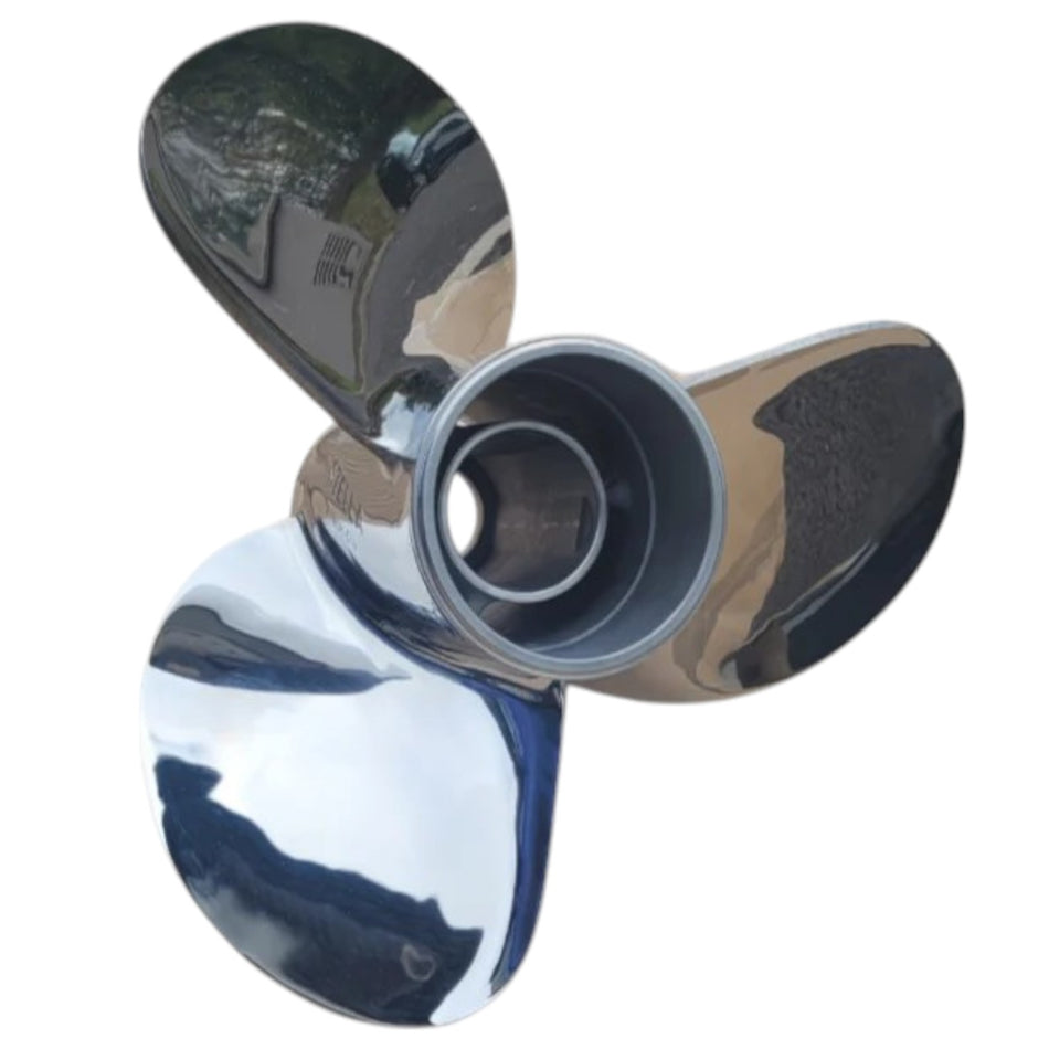 25-70p Group C Stella Series Polished Stainless 3-Blade RH Rotation Propeller Blade Units (3 1/4" hub)