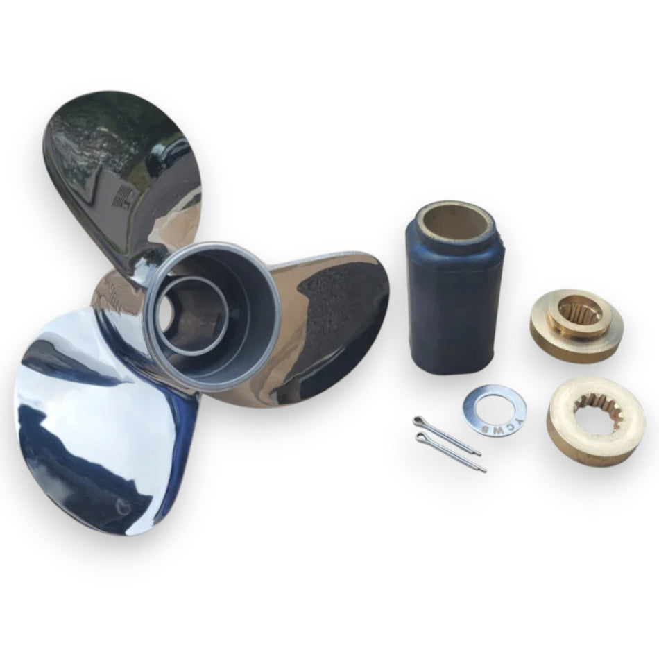 Yamaha & Selva 25-60hp Stella Series Titanium Aluminium 3-Blade RH Rotation Propellers