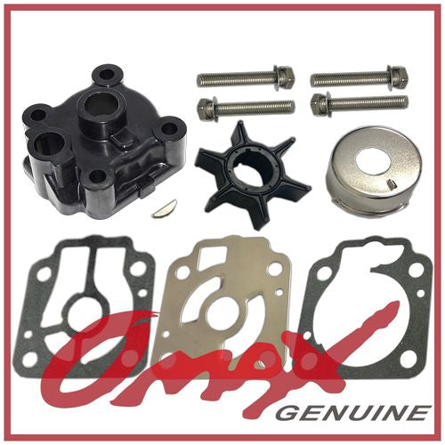Water pump kit with housing to suit Tohatsu 2-Str TLDI 4-Str & Mercury Mariner 2-Str 30-50hp Outboards