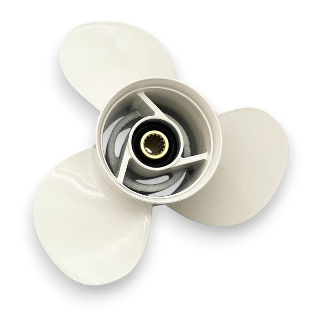 Yamaha & Selva 50-130hp Yanta Series Dual Thrust Titanium Aluminium 3-Blade Pressed Hub Propellers