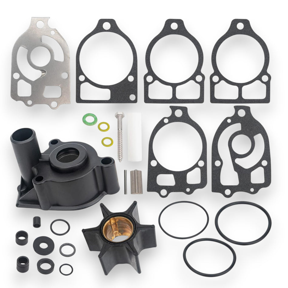 Water Pump Kit with housing to suit Optimax 135-225hp, early Mercury Outboards & MerCruiser Alpha One Drives