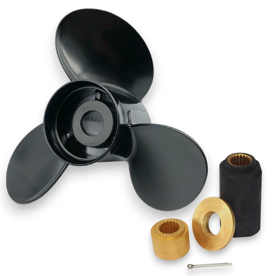 3-Blade Titanium-Aluminium Megara Series RH Rotation Propellers in various sizes to suit Volvo Penta SX Drives