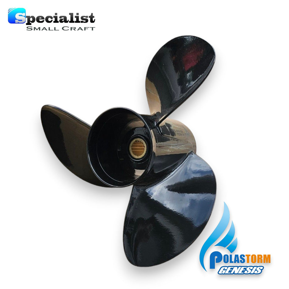 16" x 21 1/2" PolaStorm Counter Rotating Aluminium Propeller to suit Suzuki DF150- 300hp