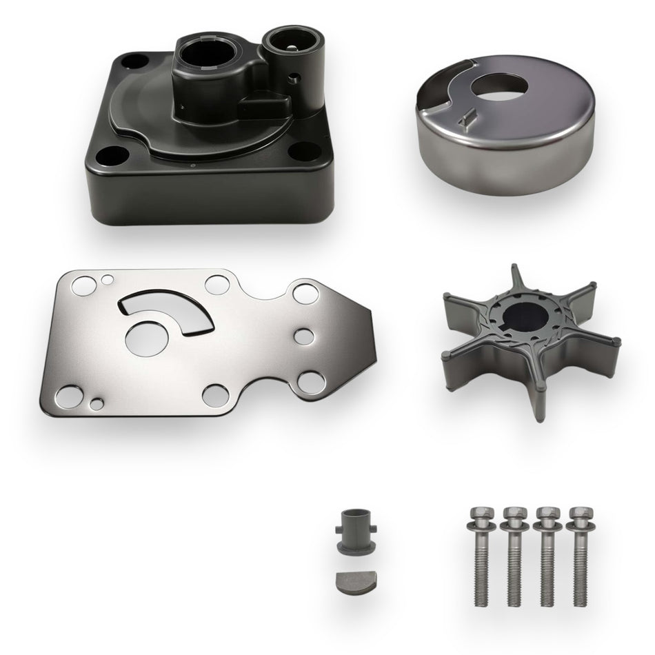 Water Pump Kit with housing to suit Yamaha/Selva 9.9-15hp Outboards, replacing Pt. No. 63V-W0078-01