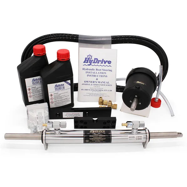 Outboard Transom Bracket Mount Adminral Series Steering Kit (OBKIT5)