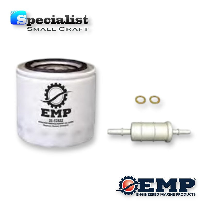 100hr Service Kit to suit Mercury 150hp 4-stroke (3.0L) EFI Outboards