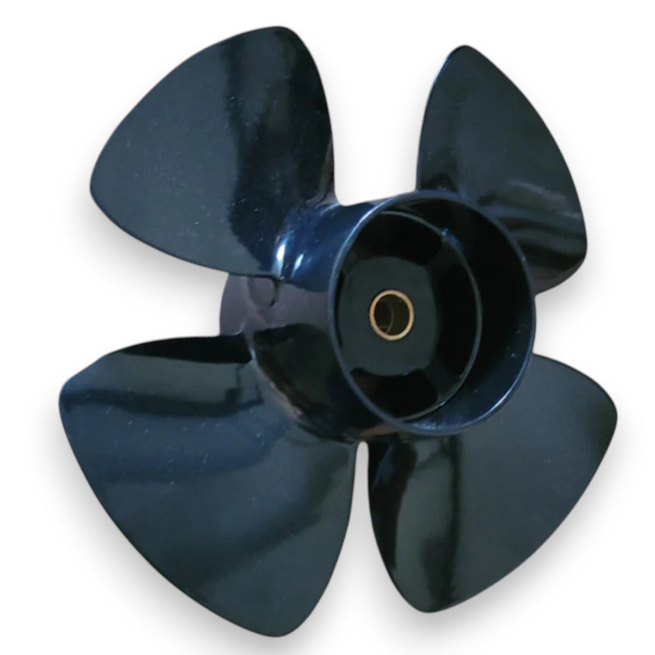 4-blade 4-6hp High Thrust Aluminium Propellers to suit Mercury Mariner Tohatsu Evinrude Outboards