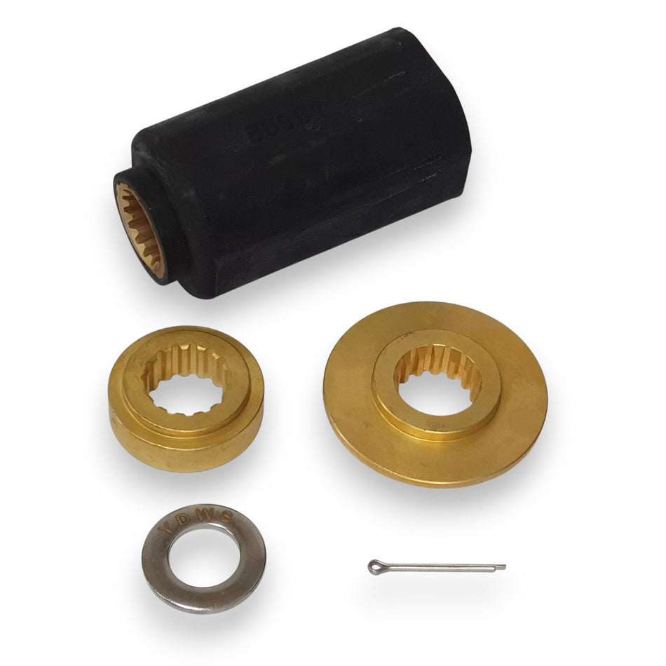 PolaFlex Propeller Hub Bush Kit: Yamaha FT50-F100 Outboards (with small gearcase)