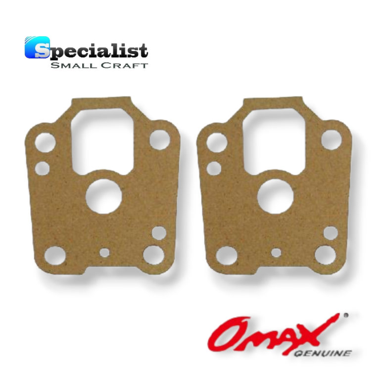 Pack of 2 OMAX Water Pump Wear Plate Gasket to suit Tohatsu & Mercury/Mariner 4/5hp 2-stroke & 4/5/6hp 4-stroke Outboards