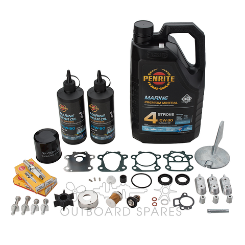 Yamaha F70A / Selva Murena 4 Stroke Service Kit With Anodes & Oils
