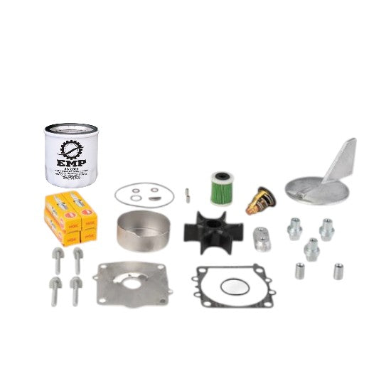 Yamaha F150G, F175A, F200F / F200G 4 Stroke Service Kit with Anodes
