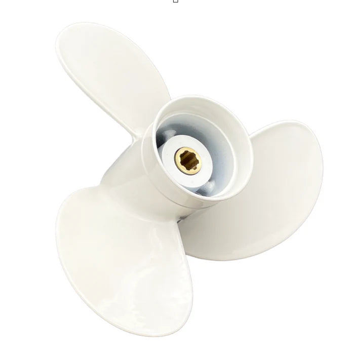 Yamaha & Selva 6-9.9hp Yanta Series Titanium Aluminium 3-Blade Pressed Hub Propellers