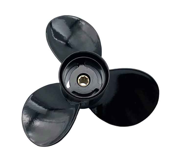 3-blade 6-15hp Aluminium-Titanium Propeller to suit Mercury & Mariner