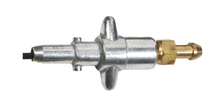 Male Tank Fuel Connector, Old Bayonet Style 3/8" Hose Barb