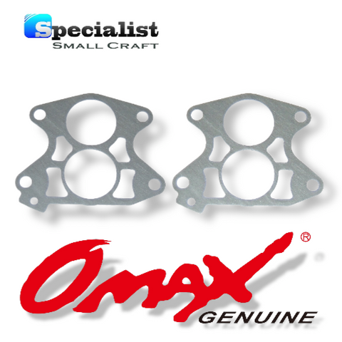 2x OMAX Thermostat Gaskets to suit Yamaha 75-225hp Outboards, replacing Pt. No. 688-12414-A1