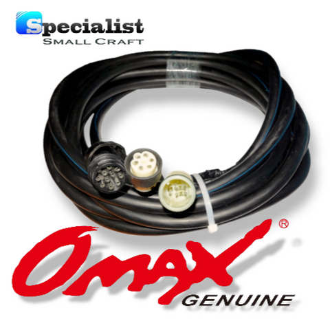 OMAX 8m Primary 10-Pin Wire Harness to suit Yamaha 704 & 6X3 Remote Control Boxes