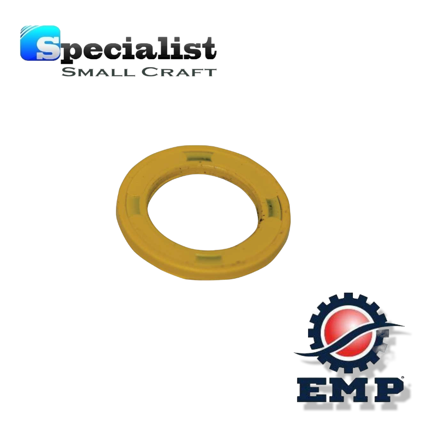 Nitrile / Stainless Steel Lower Unit Drain Screw Washer for Mercury Mariner 3-cyl, 30-125 Hp, 4-cyl 40-175 Hp, 6-cyl 200-350 Hp, & V6 135-250 Hp outboards