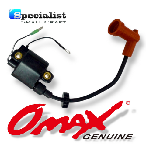 OMAX ignition coil assembly to suit Yamaha 60F / 70B ~'91 outboards replacing Pt. No. 6H3-85570-00 / 6H3-85570-10