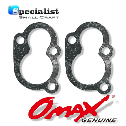 2x OMAX Thermostat Gaskets Yamaha F15C / F20B and Selva Wahoo Outboards PN 6AH-12414-00
