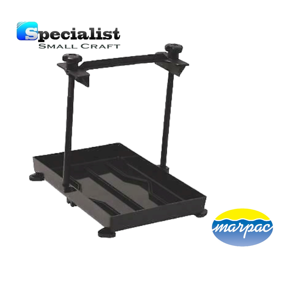 Economy "Clamp Strap" Battery Tray with composite rods (for Series 24M Batteries)