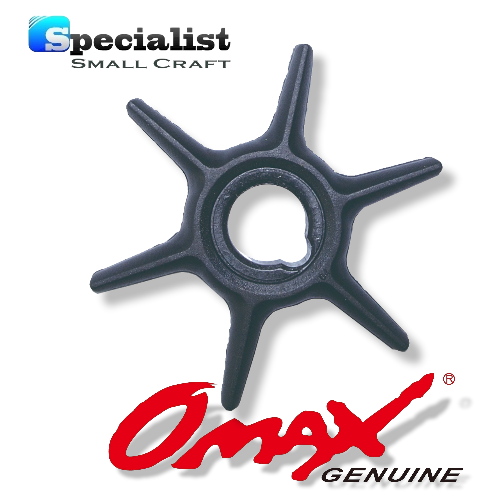 OMAX Water Pump Impeller to suit Mercury / Mariner 6-15hp 2-cylinder Outboards