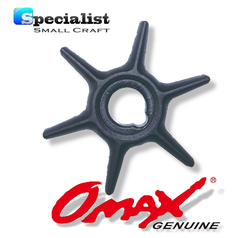 OMAX Water Pump Impeller to suit Mercury / Mariner 8-15hp 4-stroke Outboards, replacing Pt. No. 47-42038 2