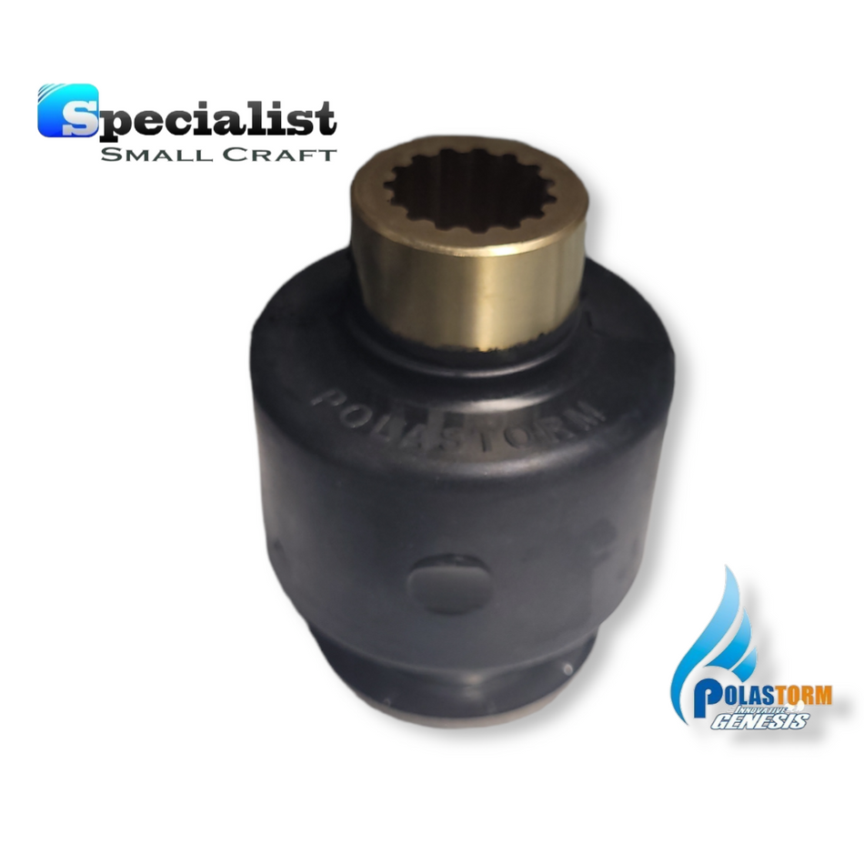 PolaStorm Group D 15 Tooth Pressed Outboard Propeller Bush