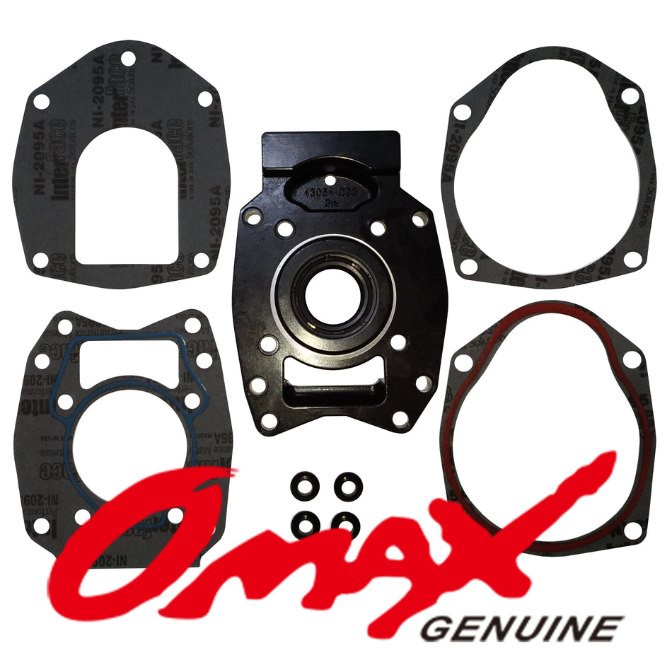OMAX Gearcase Cover / Waterpump Base Kit to suit various Mercury / Mariner 40-125hp Outboards