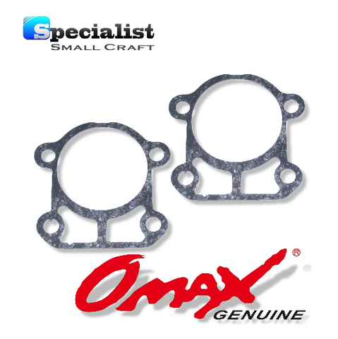 2x OMAX Water Pump Base Gaskets for Yamaha & Selva 75-100hp Outboards