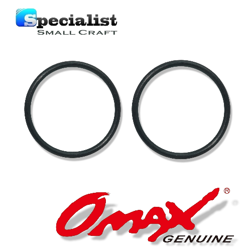 Pack of 2 OMAX Intake Manifold O-Rings to suit Yamaha F20A, F25A, FT25B Outboards, replacing Pt. No. 65W-14198-00