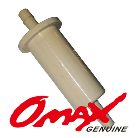 OMAX Inline Fuel Filter, replacing Mercury/Mariner Part No 35-16494-1, 35-81629696-Q2 & 35-816296-T1