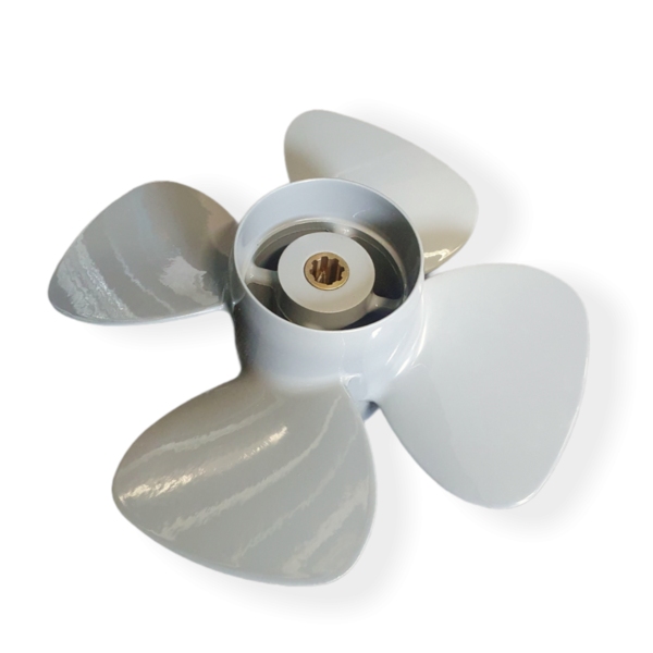 10" x 7" High Thrust Aliuminium/Titanium PolaStorm propeller Honda 8-20hp outboards