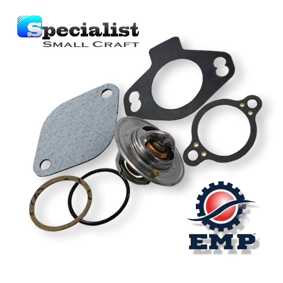 Thermostat Kit (140°F) for MerCruiser V6 & V8 non-high performance GM engines with standard cooling